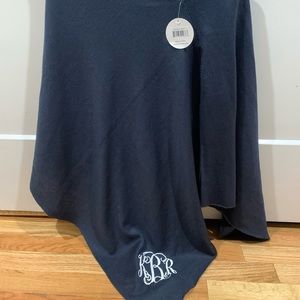 KRB monogrammed Navy Shaw